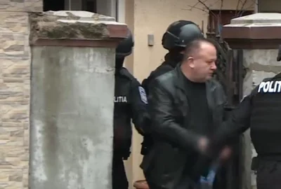 Catalin Coman, incatusat, foto captura video jpg