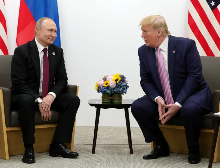 Vladimir Putin și Donald Trump ar putea negocia încheierea războiului din Ucraina FOTO EPA-EFE