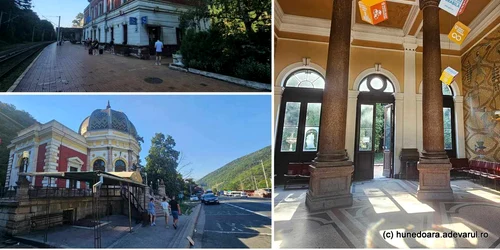 gara din Băile Herculane Foto Daniel Guță ADEVĂRUL jpg