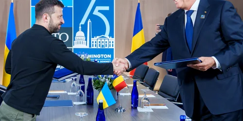 Iohannis și Zelenski au semnat un acord istoric în SUA. FOTO Iohannis / X