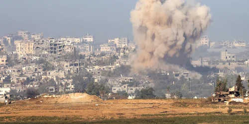 Bombardamente israeliene asupra nordului Fâșiei Gaza FOTO EPA-EFE