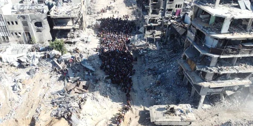 Forțele israeliene au atacat o școală în Fâșia Gaza FOTO @HossamShabat / X