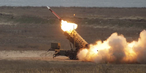 Exerciţiu tactic cu trupe şi trageri reale Patriot Spark 23 în poligonul de trageri sol-aer de la Capu Midia, judeţul Constanţa. FOTO Inquam Photos / George Călin