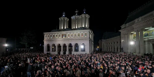 Slujba de Înviere de la Catedrala Patriarhală din București 16 aprilie 2023 FOTO Inquam Photos Alexandru Busca (7) jpg