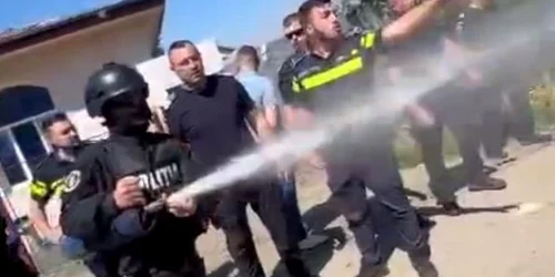 Jandarmi Giurgiu, captură video