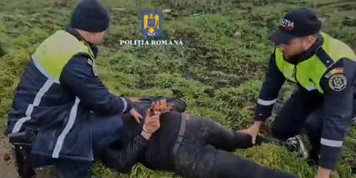 Hot masina Tecuci, capturat de poliţie Sursa foto captură video jpg