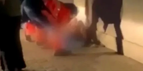 gravida pe trotuar urziceni foto captura video jpg