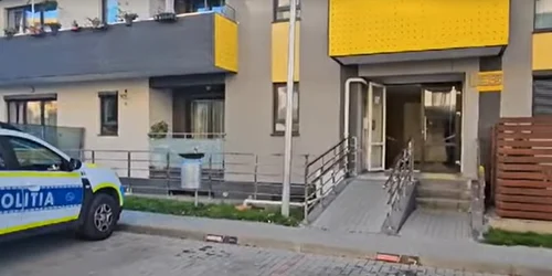 Locuința din Brașov în care s a produs crima Foto Captura video Brasov net jpg