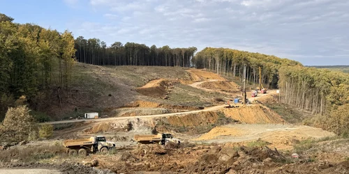 Șantierul Autostrăzii cu tuneluri Deva Lugoj Foto DRDP Timișoara (6) jpg
