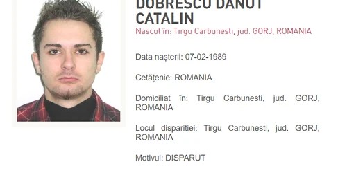 barbat dat disparut dupa 10 ani IPJ Gorj png